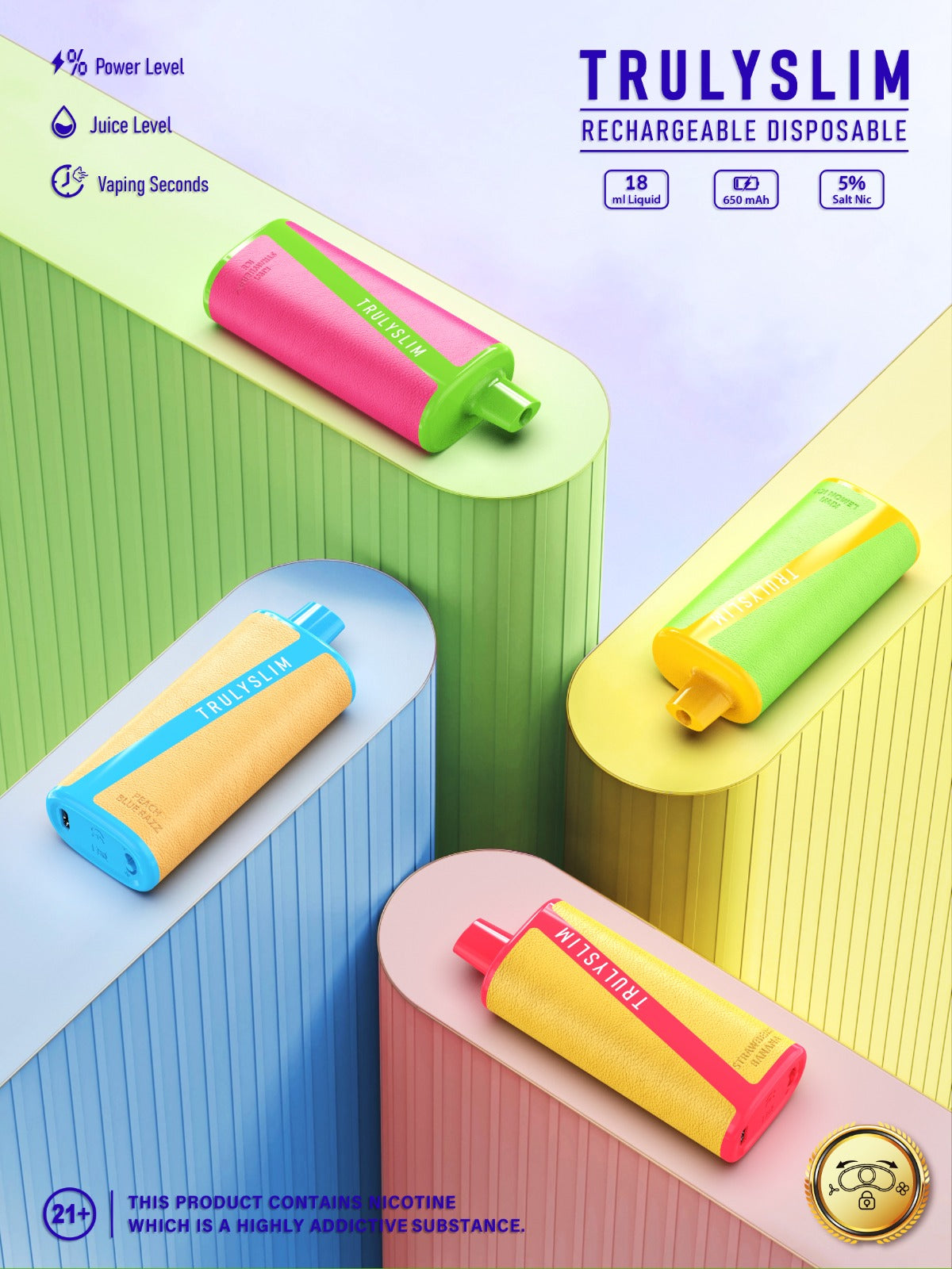 slim disposable vape Buy Zero Nicotine Vapes Online main image 1